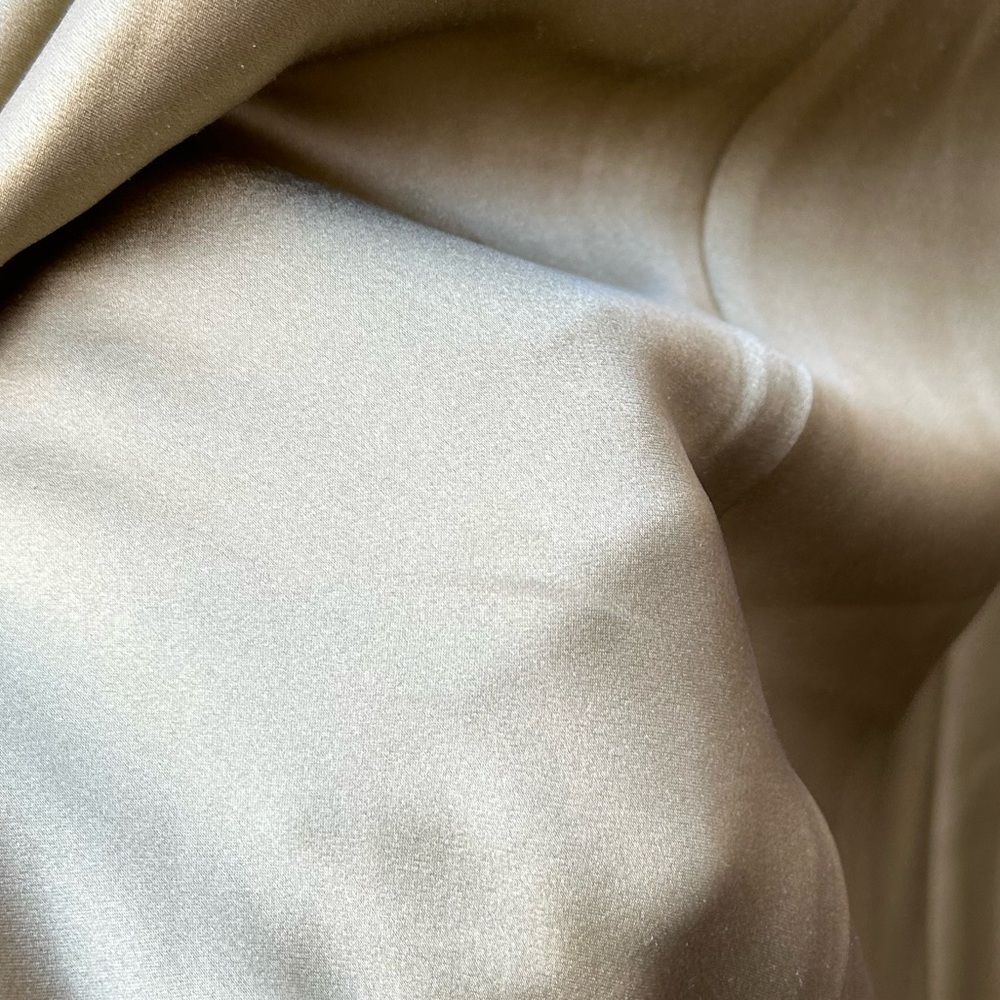 NWT Reformation Maysen Silk Dress - Olive Oil size 10 - Picture 12 of 15